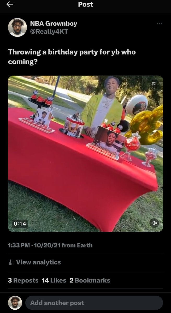 Really4KT's tweet photo. @SaycheeseDGTL That was my bday party the 38 ballons is for 38 baby not 38 years old https://t.co/Xac9wCMaVs