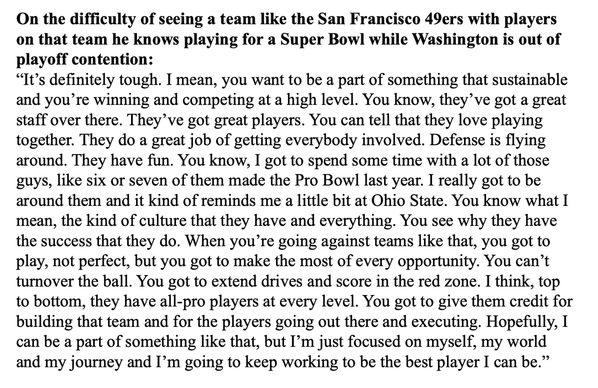 NickiJhabvala's tweet photo. This quote from Terry McLaurin tho .... https://t.co/nb1QuvWIue
