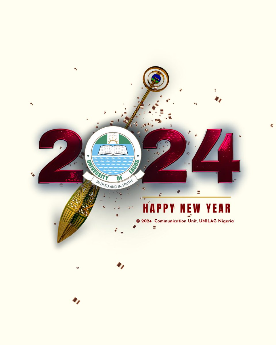 As we bid farewell to 2023, I want to express my gratitude for the resilience and achievements of our university community.

Cheers to a new year filled with endless possibilities, growth, and shared successes. 🥂

Cheers to #BeingFutureReady. 🥂

#HappyNewYear 
#UNILAGNigeria