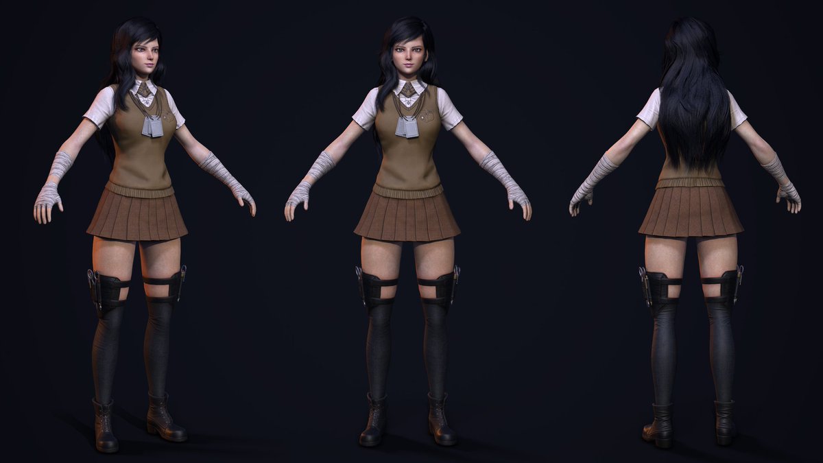 DarkDNews's tweet image. #MonstersandMortals News:
The full models for every character in #TheComa DLC have been shown off. 2024 will supposedly house environmental screenshots and the crossover itself.
#darkdeception