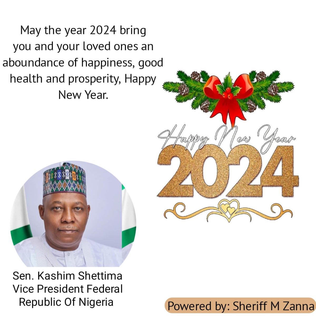 May the year 2024 bring you and your loved ones an aboundance of happiness, good health and prosperity, Happy New Year.

May Almighty Allah Continue to Strengthen your Iman And May He Almighty Be Your Guider, May He Protect you against any catastrophes.