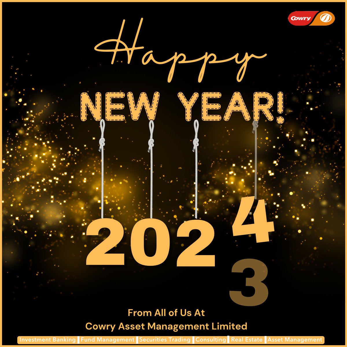 CowryAssetMgt's tweet photo. Happy New year from all of us at @CowryAssetMgt 
#cowryassetmanagement
#HappyNewYear 
#HappyNewYear2024 https://t.co/RGYpxFTtmp