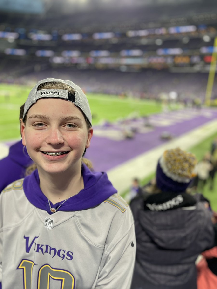 First <a href="/Vikings/">Minnesota Vikings</a> game! #skol
