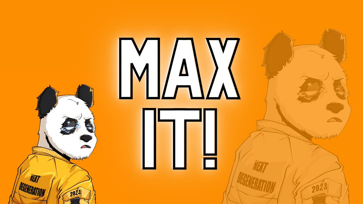 If your looking for something to do tonight check out @Maxis_gg and <a href="/MaxisonPolygon/">Maxis on Polygon 💜</a> . 

Max some Raffles, Take out a Loan, Lend some Eth or Matic earn some great APY🫶

2024 is going to be huge for Maxis! 

What is that Killer Panda?? 
Look No Further <a href="/PANZNEXTGEN/">PANZ.NEXTGEN</a>