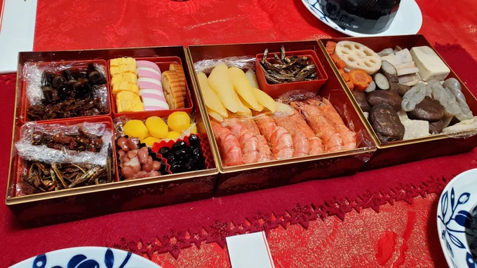 おせち料理&お酒 