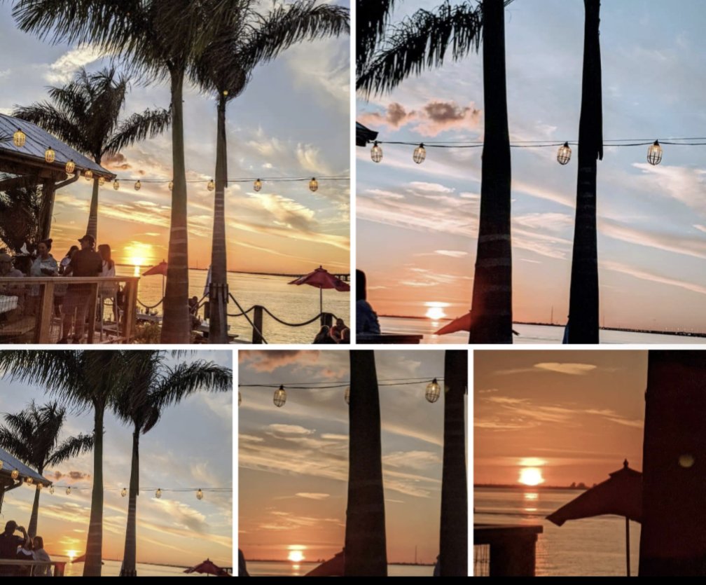 Last sunset of 2023. 
#floridaliving ❤️