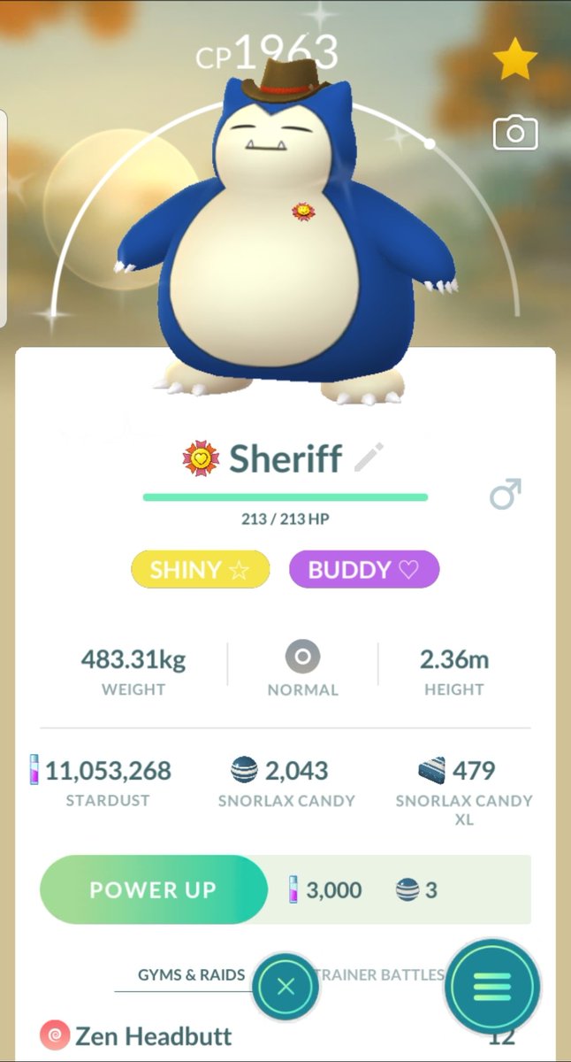 Sinfool69's tweet photo. I'd like to showcase my favorite Pokemon caught or traded for during this year!

Hundo: An XXS Charmander at home
Traded: Belibolt from Shady 🥰
Caught Shiny: Cowboy Snorlax on my way to the car as event was ending
Traded: Zangoose was my biggest want, TY wifey 😍

#PokemonGO https://t.co/ZvZ7pbnkll