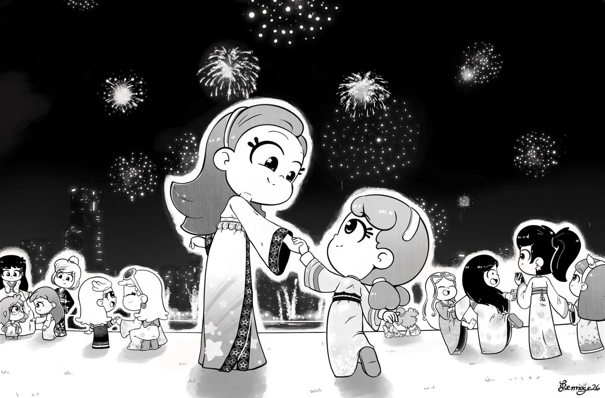 Happy new year. 🎆 

#rainbowbubblegem #레인보우버블젬 #trueandtherainbowkingdom #oyeprimos #cementosol #rosiesrules #theloudhouse #lessisters #alvasworld