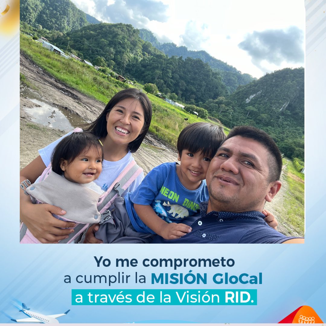 PazHoyos's tweet photo. En este nuevo año 2024, mi familia y yo estamos comprometidos con la Visión RID y la Misión GloCal. Juntos, reavivaremos nuestra vida espiritual, nos involucraremos en la misión y nos dedicaremos a hacer discípulos. #RID #ÉnfasisMisioneros #MisiónGloCal https://t.co/V2jgYubPB6