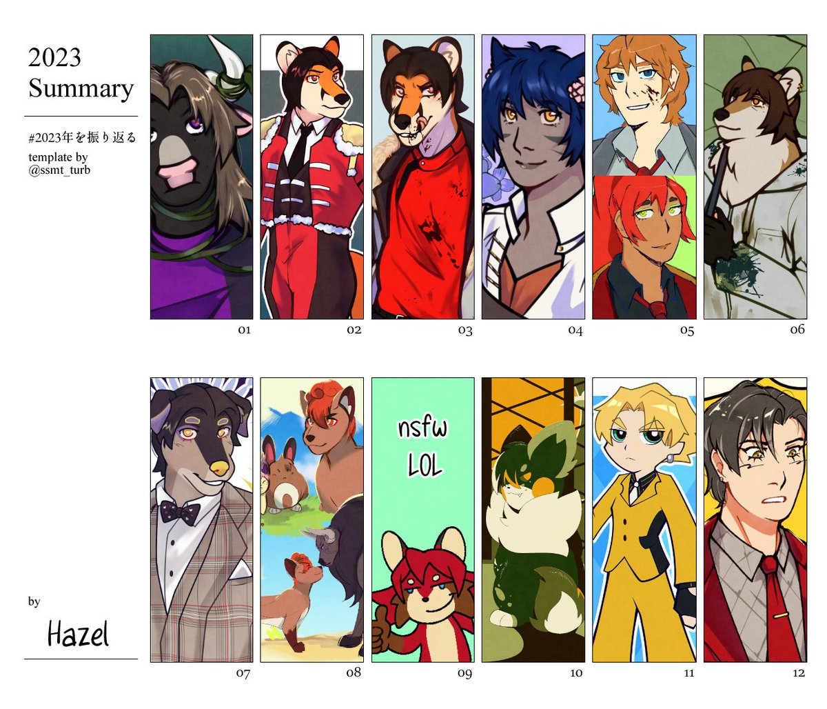 quadspell's tweet photo. #2023年を振り返る 

Managed to fill this out before the new year!  🫡 https://t.co/ORCz9NDgWj