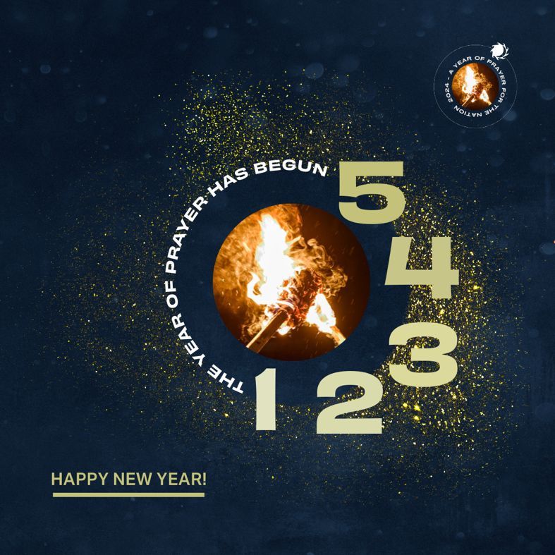 Year of Prayer has begun – Happy New Year!