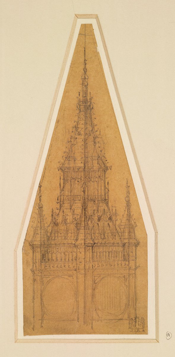 🎆 Happy New Year! We wish a great 2024 to all our members, followers, and everyone celebrating. 

From the #RIBACollections: two 1840s preliminary studies by Sir Charles Barry for 'Big Ben', probably the world's most famous clock, as it chimes in the new year.