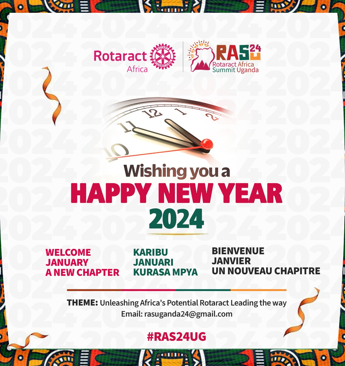 Rotaract_Africa's tweet photo. Karibu Januari
Welcome January
Bienvenue Janvier

@rotaract
@RotaractD9213
#RAS24UG🇺🇬 https://t.co/ZVmMzhEzD5