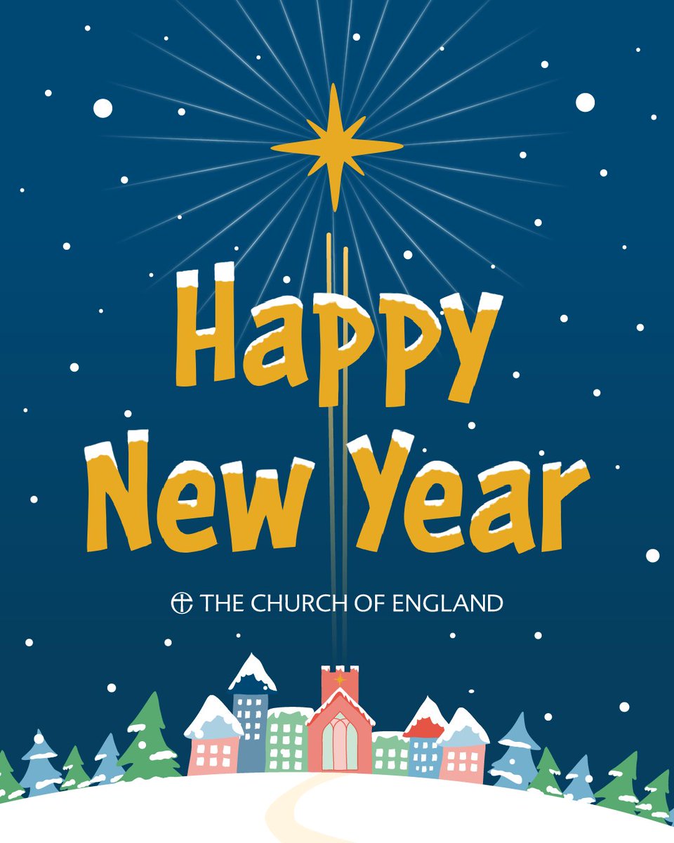 𝗛𝗮𝗽𝗽𝘆 𝗡𝗲𝘄 𝗬𝗲𝗮𝗿 🎉 A verse for the year ahead 🙏 'May the God of hope fill you with all joy and peace as you trust in him, so that you may overflow with hope by the power of the Holy Spirit.' - Romans 15:13