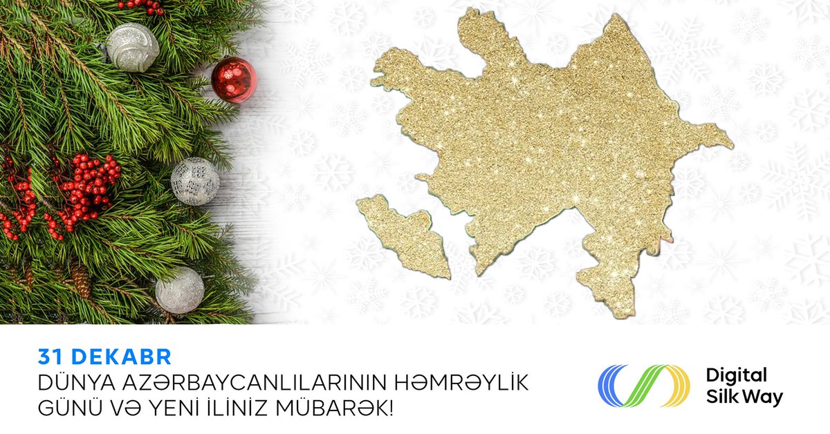 Qarşıdan gələn yeni ilin hər kəsə sağlamlıq, bol ruzi və uğur gətirməsini diləyir və bütün Azərbaycan xalqını Yeni il bayramı və Dünya Azərbaycanlılarının Həmrəyliyi Günü  münasibətilə təbrik edirik!
 
#2024