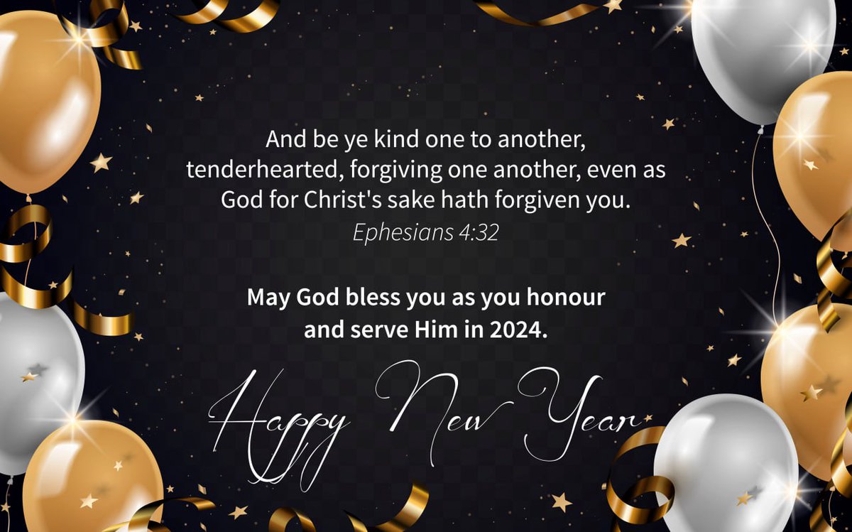 aylmerpastor's tweet image. May God bless you in 2024 as you walk with Him! #HappyNewYear #HappyNewYear2024 #standwithGod