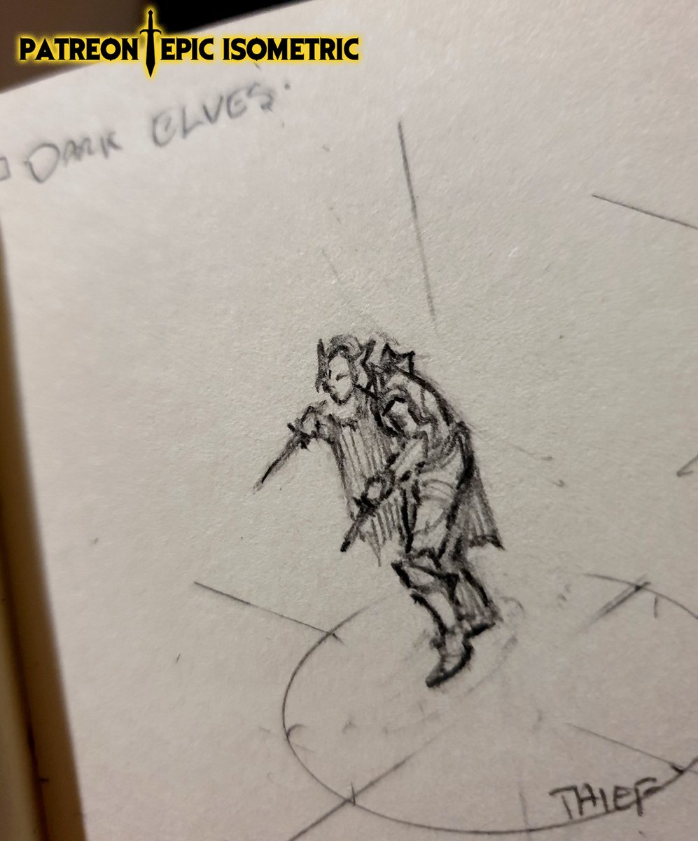 alexdrummo's tweet photo. Thief assassin dark elf.
#dnd #lotr #dungeonsanddragons #lordoftherings #ttrpg #tabletop #ttrpgcommunity #TTRPGs #rpg #roll20 #battlemap #battletokens #icons #tokens #gamepieces #conceptart #concept #design #pencil #pencilart https://t.co/sHyUySM1SU