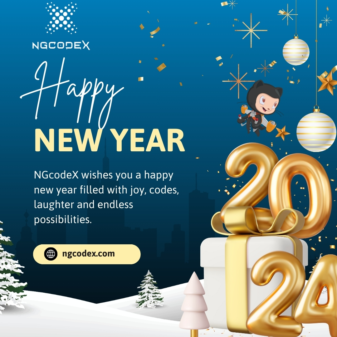 ngcodex's tweet image. Happy New Year 2024 to our entire NGCODEX family🥳🥳🥳❤️❤️❤️
We wish you all a pleasant new year. In particular a lot of creativity💡, energy🔥, strength💪, motivation👊, commitment🤝, willpower  , enthusiasm🤩, genius for each of you🌹🌹🌹. #ngcodex #ictu