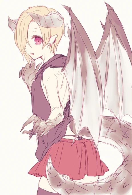 ちょっと違う気もするけど過去の私が奇跡的に小梅ちゃん描いてたから辰年あけおめ面で載せておくね 
