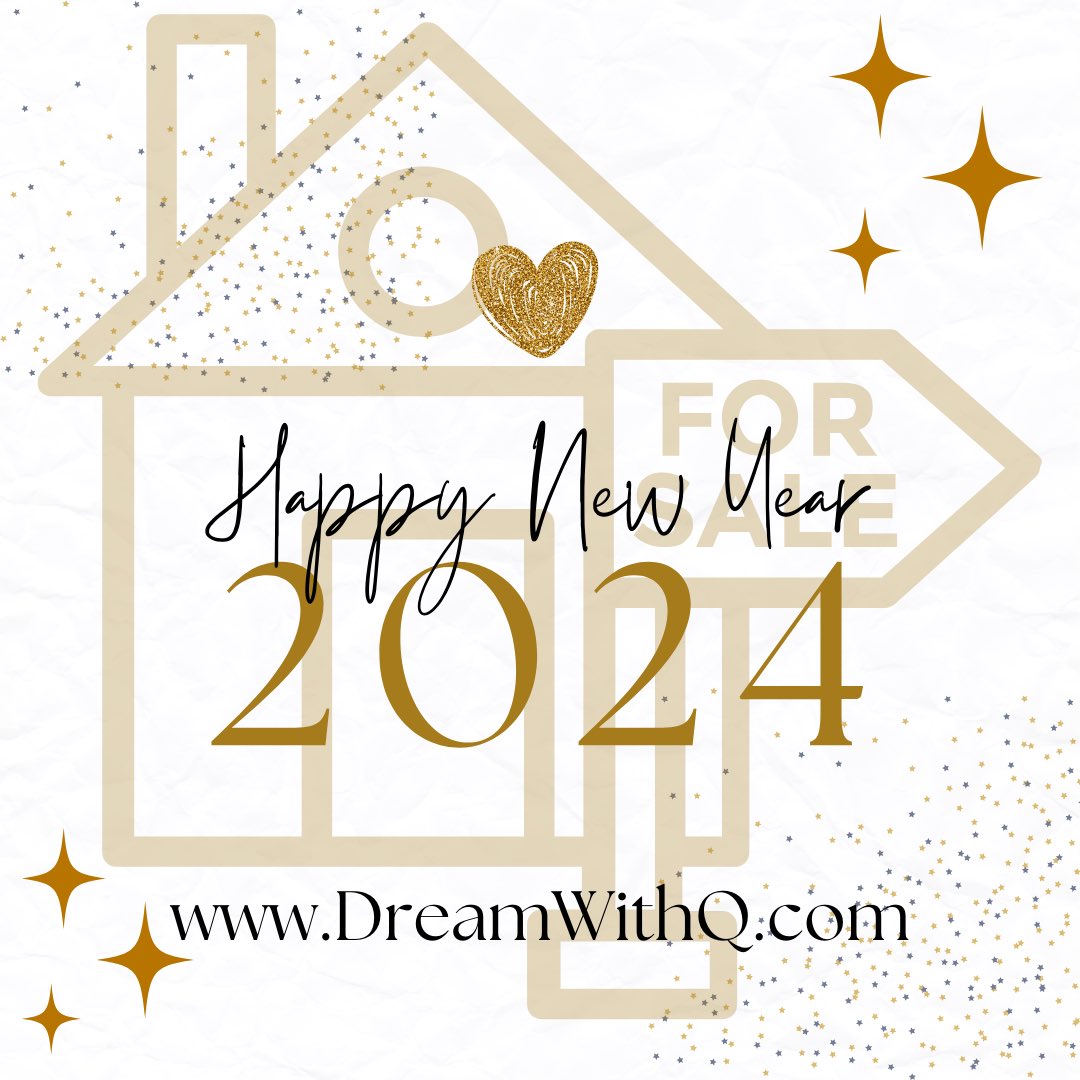 Happy New Year!!! #dreamwithq #itdoesnthavetobeadreamwhenyoudreamwithq #rva #rvarealestate #rvarealtor #blackrealtor #va #dmvrealtor #varinarealtor #happynewyear