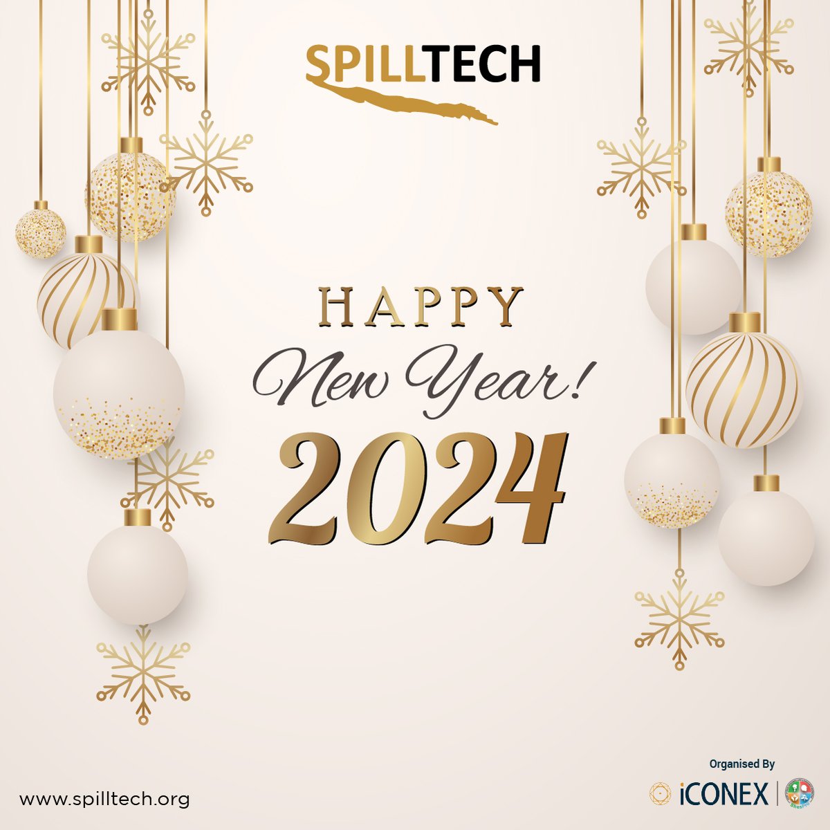 spilltechevent's tweet photo. Wishing you a year filled with new possibilities, new adventures, and new beginnings. May 2024 bring you joy, success, and moments of laughter. Happy New Year!
#HappyNewYear2024 #NewYear #SpillTech https://t.co/lJOaLtkIt5