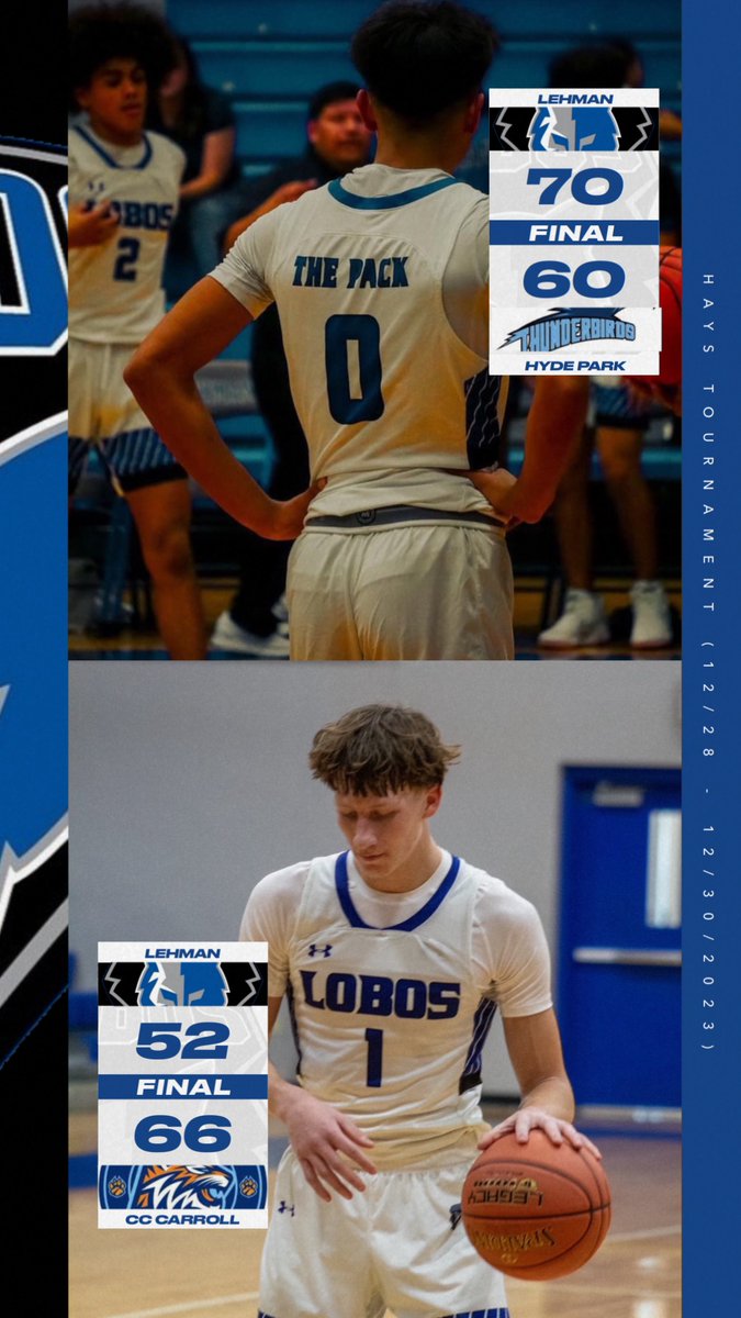 LehmanHoops's tweet photo. Final scores from (12/30)  #WeThePack 🐺🏀 https://t.co/espDzikRAE