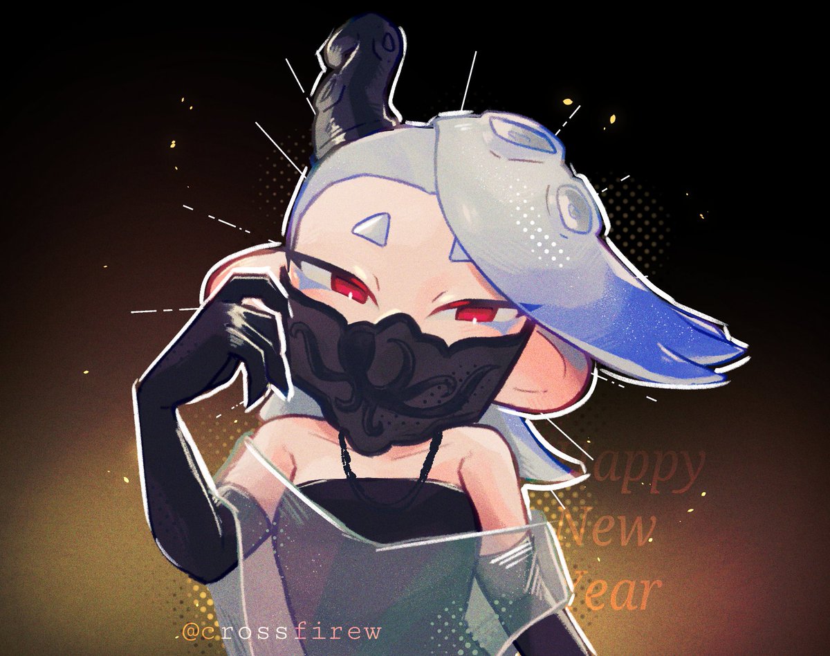 フウカ(スプラトゥーン) 「As soon as that new year's vid dropped I」|cross @ bogos binted? 👽のイラスト