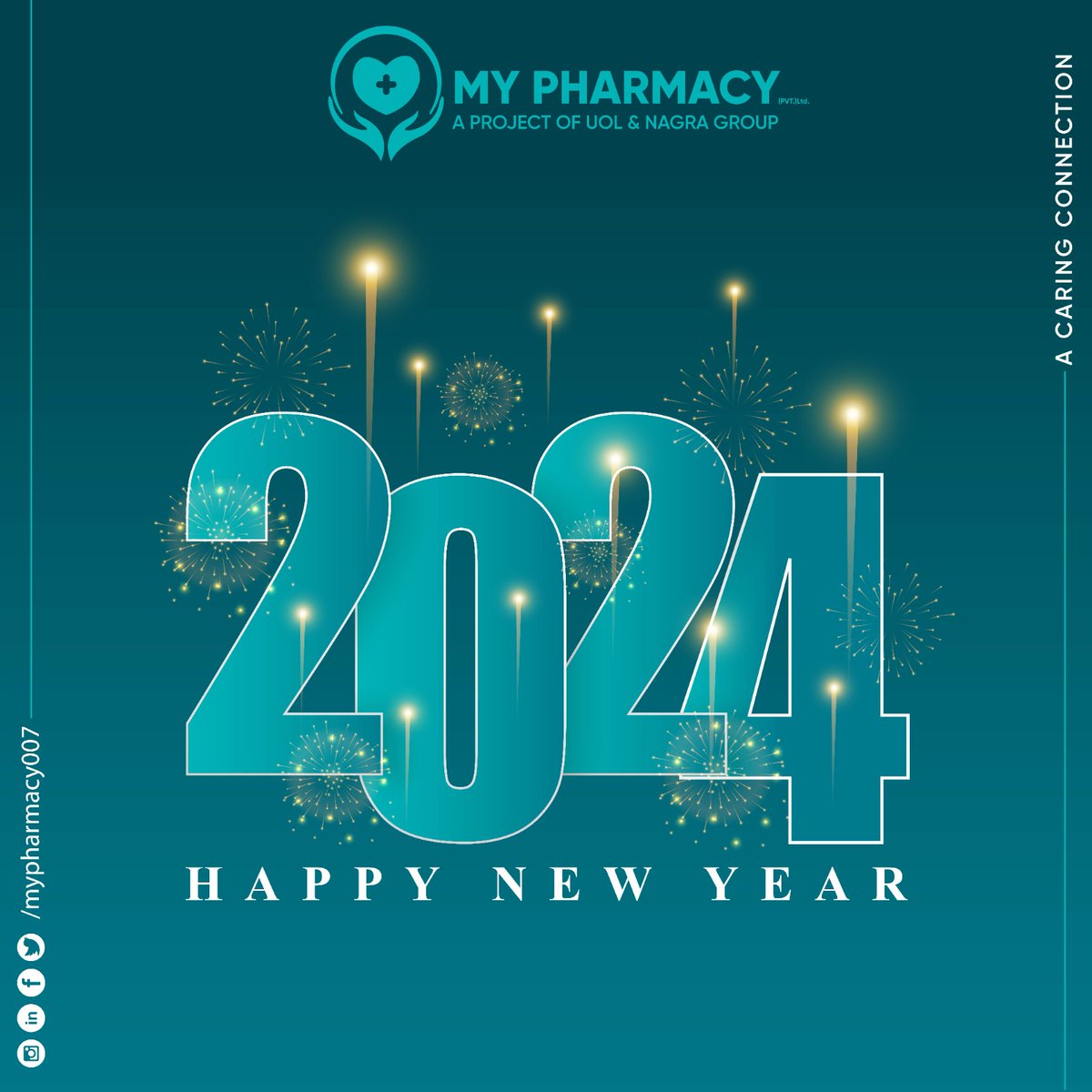 mypharmacy007's tweet photo. Wishing you a Happy New Year with the hope that you will have many blessings in the year to come
#NewBeginnings #Hello2024 #CheersToTheFuture #FreshStart #NewYearJoy #PositiveVibesOnly #CelebrateLife #NewYearNewGoals #Goodbye2023 #HappyNewYear 📷 https://t.co/zWVFGN7hxq