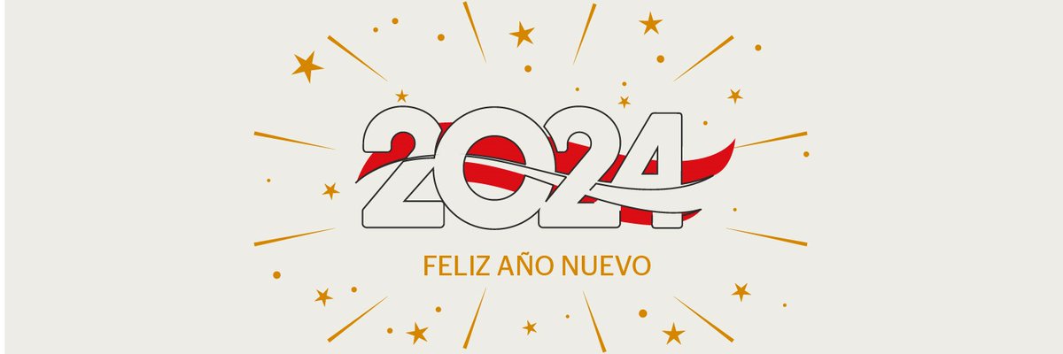 ¡Feliz año nuevo! 🎇 Gracias 2023, bienvenido 2024 💛