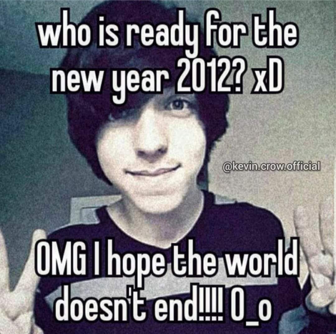 It is now the new year and I welcome it with a yawn and arms that are only slightly open.  #happynewyear