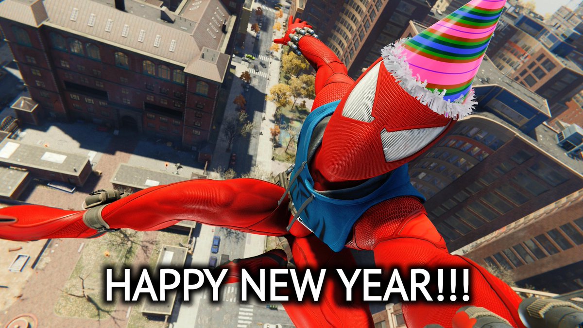 Here's to a HAPPY NEW YEAR!!! As my last post of 2023 I will say it had it's up & downs so hopefully the new year will be better & thanking those for being there for me this year. Here's to 2024! #SpideySquad #SpideySquadForever #SpideySquad4Life