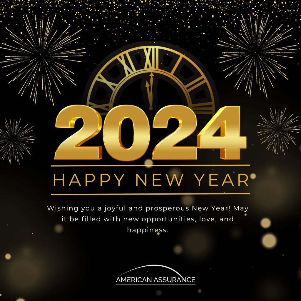 assurance_usa's tweet image. Welcome 2024! Happy New Year! 🎉🎉🎉
Let's welcome the new year with a renewed commitment to protecting what's most important. #InsuranceProtects #NewYearNewProtection #NY2024 #Happynewyear #Hello2024 #AmericanAssurance