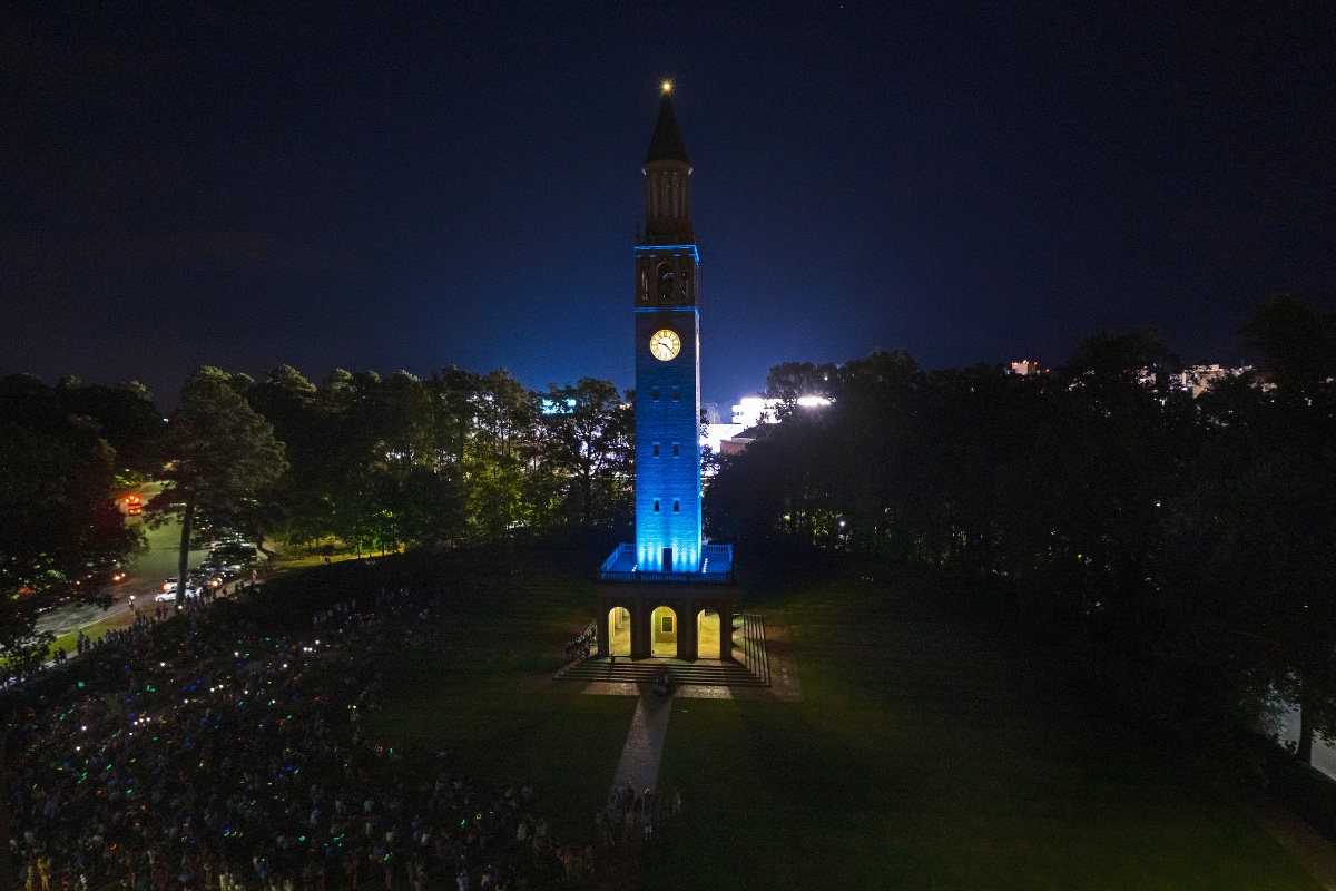 Happy new year, Tar Heels! ✨ Looking forward to making more #UNC memories with you in 2024 🤍