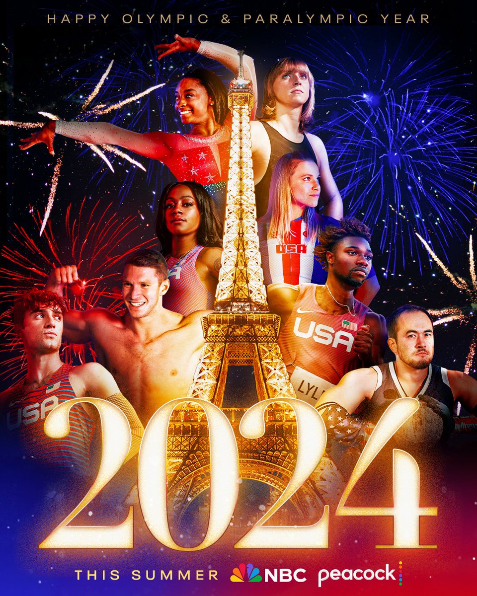 BONJOUR 2024 🇫🇷✨ #ParisOlympics x #ParisParalympics