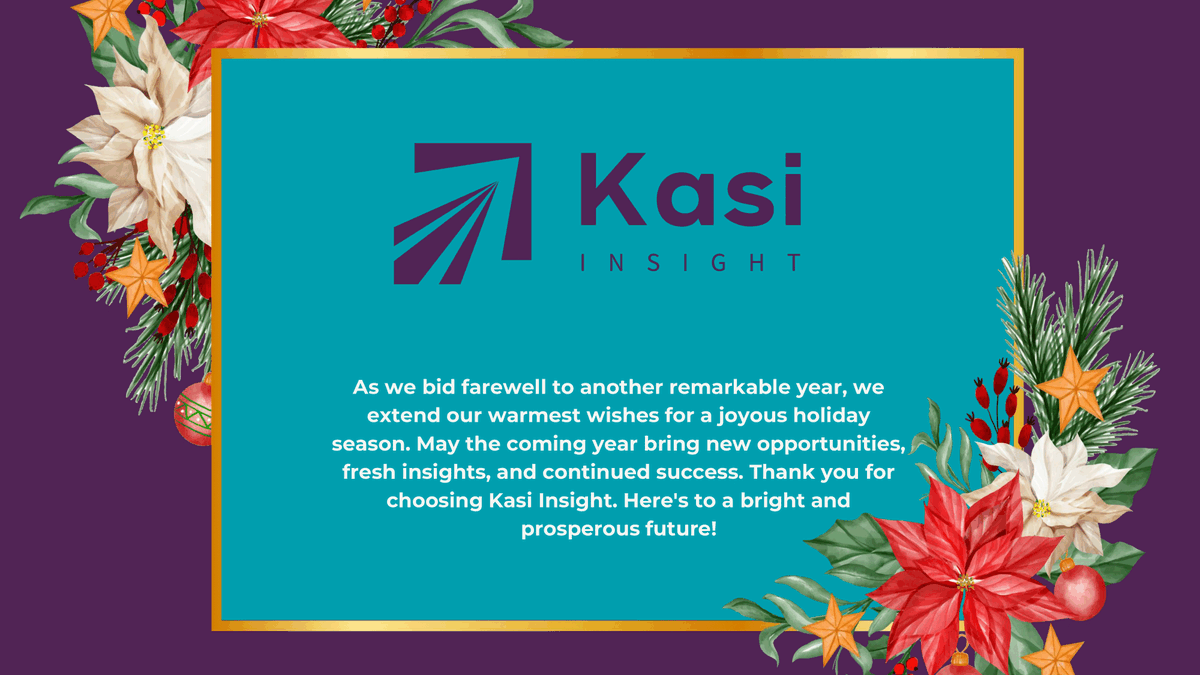 kasiinsight's tweet image. 🎆📈 Cheers to a data-driven 2024! 🚀✨ Let&apos;s unlock insights, elevate strategies, and explore the potential of data together. 🌐💡 #DataResolution #NewYearNewInsights #KasiInsight #DataDrivenFuturehttps://www.kasiinsight.com/