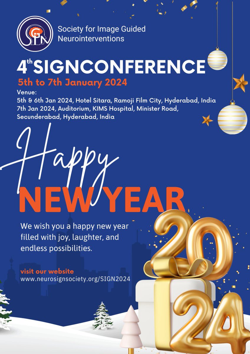 D_Gulisashvili's tweet photo. Wishing everyone a wonderful #NewYears2024! May your lives be filled with love, success, and good health!
For me this year starts with an awesome #SIGN24 meeting in Hyderabad, India!
Looking forward to #2024NewYear and #NewBeginnings!
#NewYear #NewYearEve #NewYearResolution #HappyNewYear2024