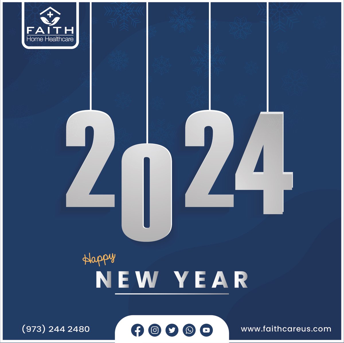 faithcareus's tweet photo. 🌟 As the clock strikes midnight, let's bid farewell to the old and welcome the new with hope and excitement! Happy New Year's Eve, everyone! 🎊🕛 
.
.
.
#NYE2024 #NewAdventuresAwait #newyearcelebration #newyearnewmemories #happynewyear2024 #Countdown2024 #Faithhomehealthcare https://t.co/o9vf6KbzO1
