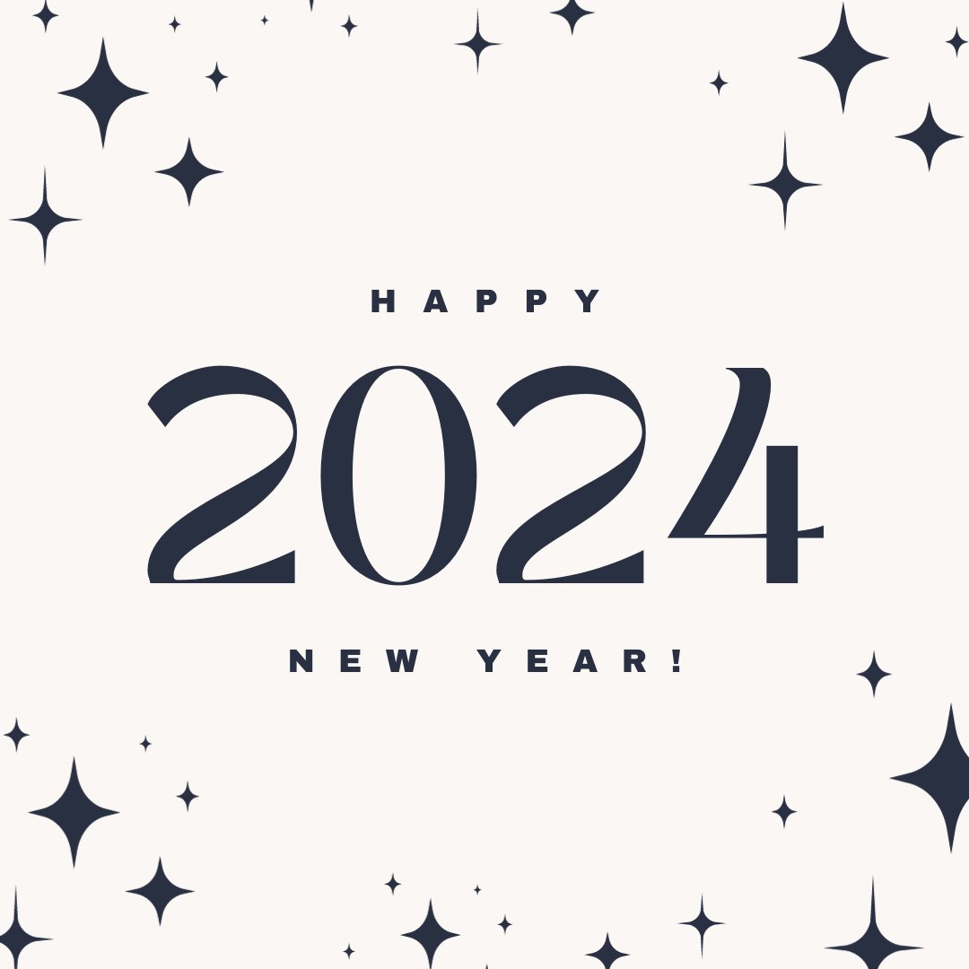 Thank you for a great 2023 year. Happy New Year!