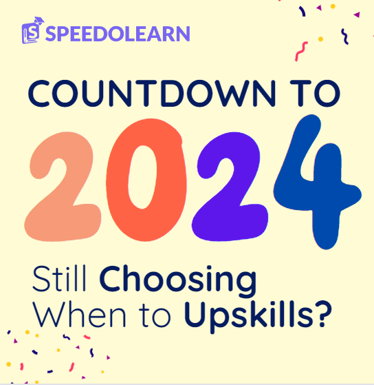 Speedolearn's tweet image. 🌟Happy New Year 2024 from Still Choosing: When to Upskill? 
As the calendar turns a fresh page, may this year bring you boundless opportunities, endless growth, & a multitude of reasons to celebrate! 🎉
#NewYearNewOpportunities #StillChoosing2024 #UpskillForSuccess #SpeedoLearn