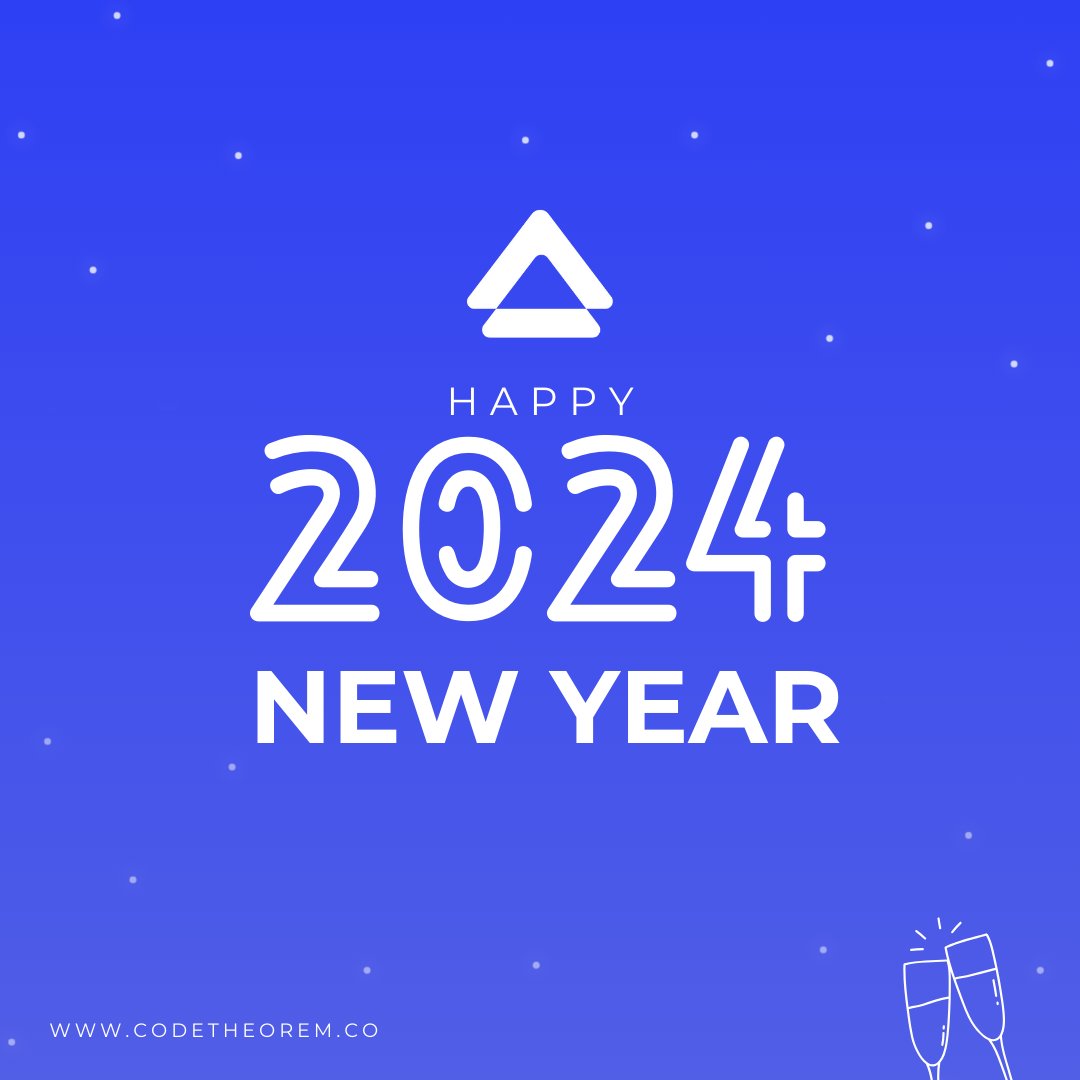 code_theorem's tweet image. Happy New Year๐ Welcoming 2024โจ. We wish happiness, joy and prosperity to everyone.
#happynewyear #happynewyear2024 #2024 #newyear #newyear2024 #newyearparty #welcoming2024 #newyearcelebration #happiness #newyear2024๐