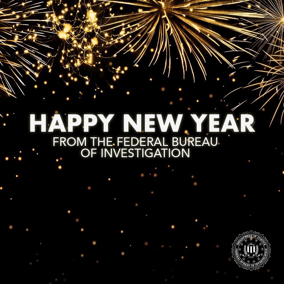 #FBINewYork wishes everyone a happy and healthy new year!
