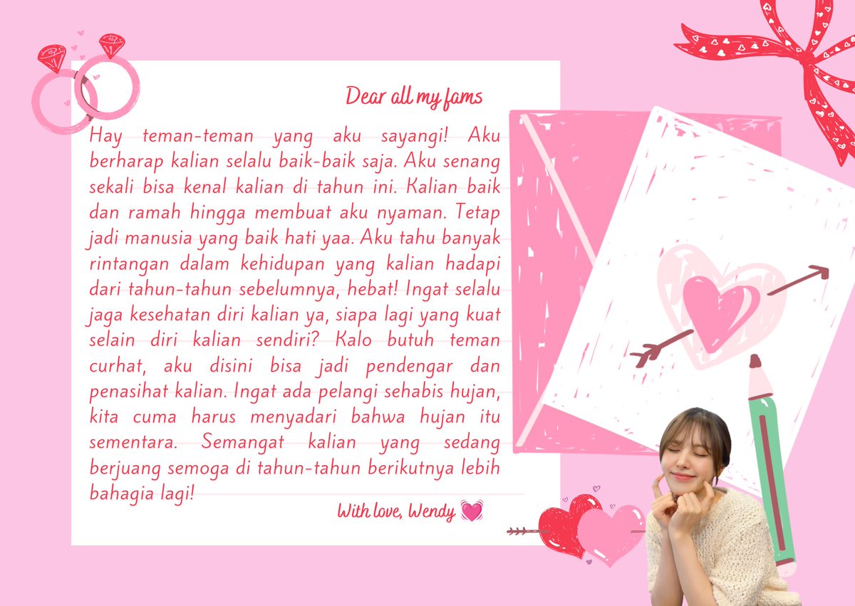 wendyinrv's tweet image. 💌 𝐇𝐀𝐏𝐏𝐘 𝐍𝐄𝐖 𝐘𝐄𝐀𝐑 𝟐𝟎𝟐𝟒 💌
@rosie_im_rosie @SUGA93GG @IMURJOYlE @hvvangskz @alamandsa @naeunr @imnotyizhvo @icearefresh @KlM_VTHYUNG @ossehunie @sinbyya @jihoonpartk @gyuyoungio