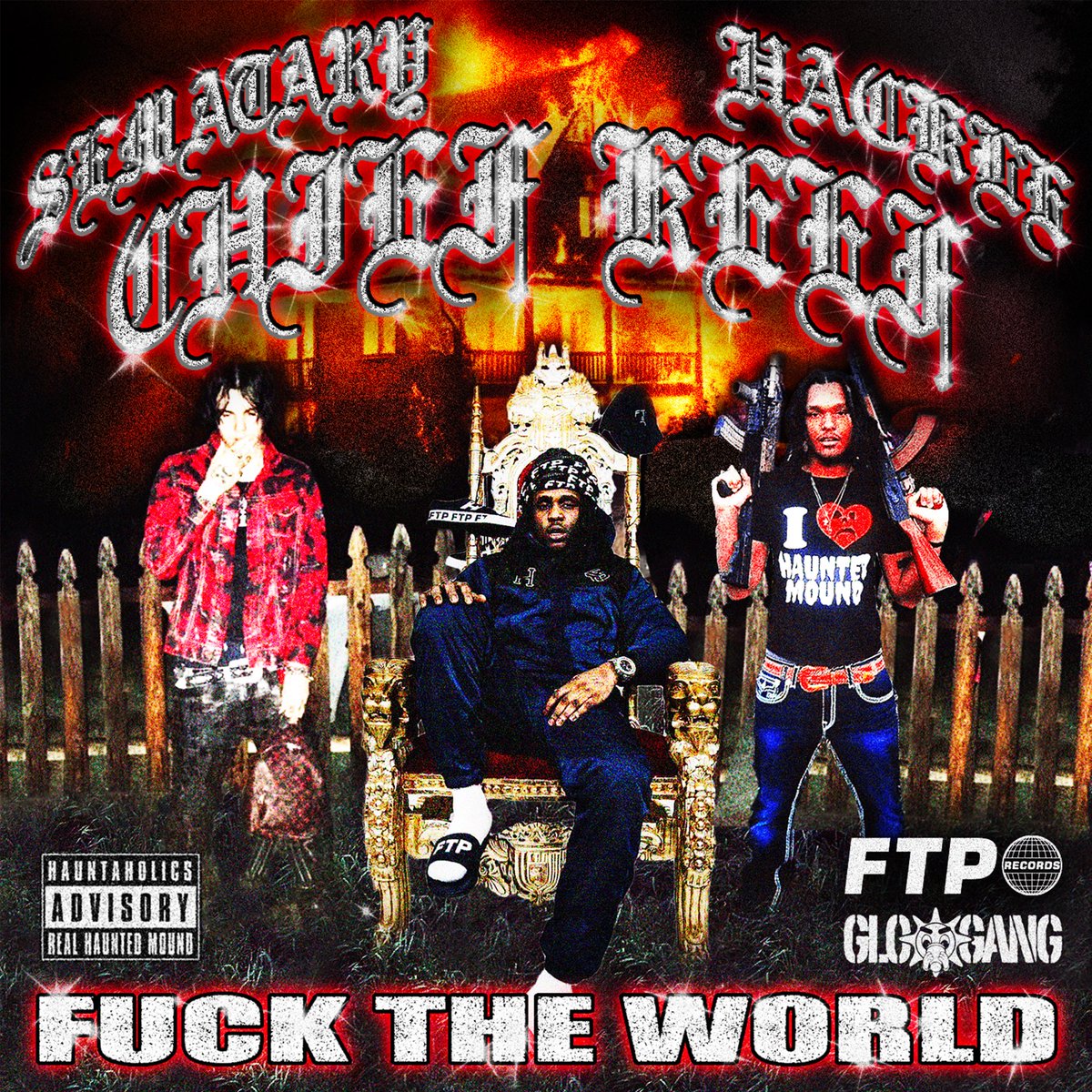 FTP - Fuck The World feat. Sematary, Hackle & Chief Keef | Out Now. FTP RECORDS®️ fuckthepopulation.com/pages/ftprecor… @SEMATARYGRAVEMN @HACKLEDOWN @CHIEFKEEF