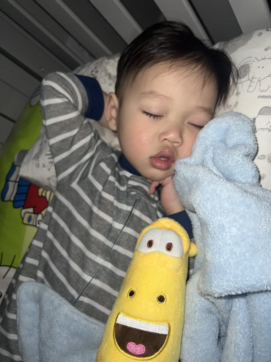 shortthyyy's tweet photo. Both boys couldn’t stay awake long enough for the count down! https://t.co/VycpzoLkgj