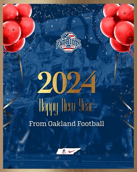 Happy New Year - 2024 is gonna be a good one! #OaklandTN