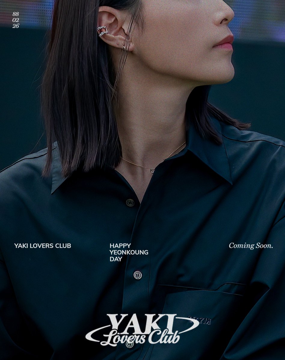 2024 Yeonkoung Birthday Cafe
‘𝐘𝐀𝐊𝐈 𝐋𝐎𝐕𝐄𝐑𝐒 𝐂𝐋𝐔𝐁’

𝑐𝑜𝑚𝑖𝑛𝑔 𝑠𝑜𝑜𝑛.

#김연경 #KIMYEONKOUNG
#YAKILOVERSCLUB