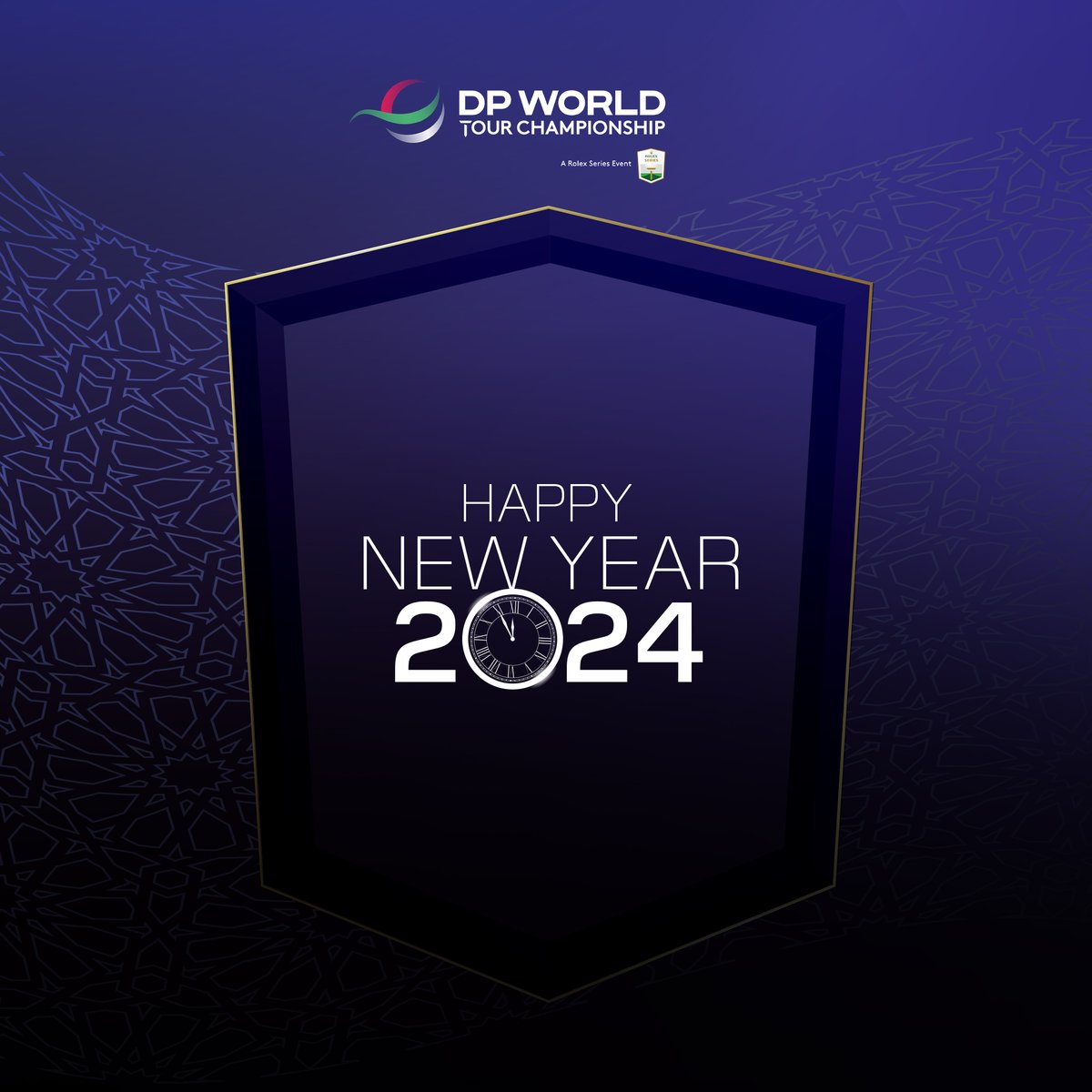 Wishing you all a happy and healthy New Year! #DPWTC #RolexSeries