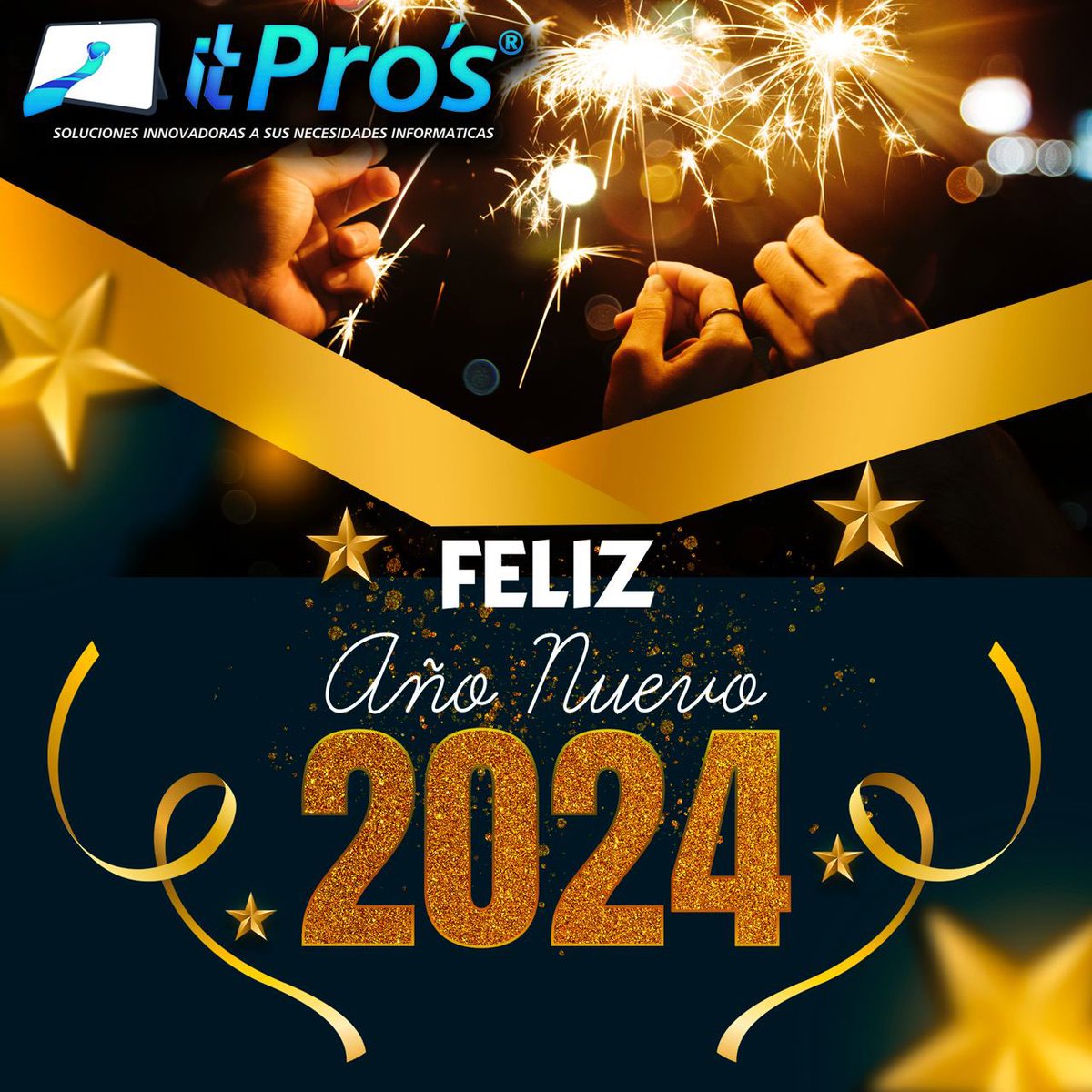 itproshn's tweet photo. Que cada campanada nos llene de energía para vivir un Año Nuevo 2024 lleno de logros, amor y felicidad. ¡Celebremos juntos este nuevo comienzo! 🌟🎊 #AñoNuevo #NuevasOportunidades https://t.co/r3GCx97r3i