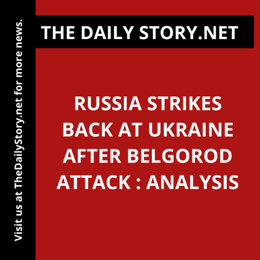 thedailystory_X's tweet image. "#Russia retaliates #Belgorodattack #UkraineAnalysis - tensions escalate as the conflict takes a dangerous turn. Details coming soon!"
Read more: thedailystory.net/russia-strikes…