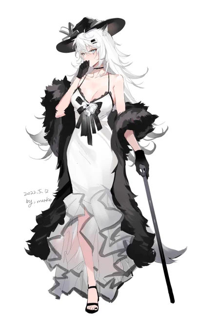 #アークナイツ 前の絵を補足する 
